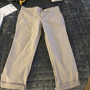 Democracy Womens Ab Technology Cargo Pants in Tan Size 14